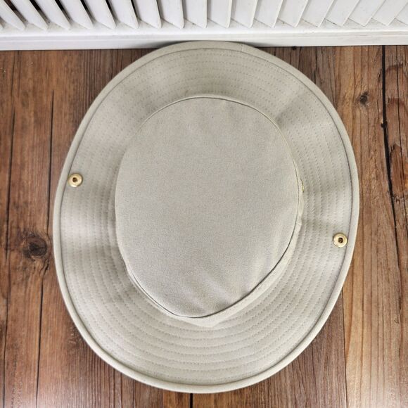 VTG Tilly Endurables T3 Wanderer Duck Sz 7 1/4 Hat Khaki Cotton Safari Canada - Picture 5 of 8